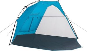 Coleman Shoreline Instant Beach Shade Tent, Blue
