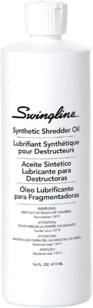 GBC Shredder Oil, 16 Oz., (1760049)