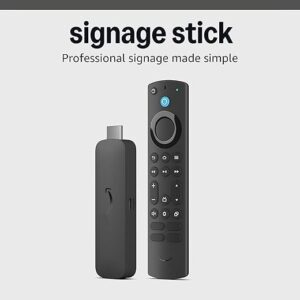 Amazon Signage Stick - Quad-core SoC, 4K Streaming