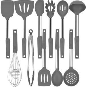 BECBOLDF Silicone Kitchen Cooking Utensils Set