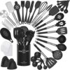 Umite Chef Silicone Kitchen Cooking Utensils Set, 43 pcs