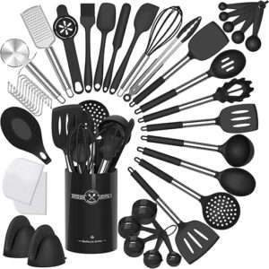 Umite Chef Silicone Kitchen Cooking Utensils Set, 43 pcs