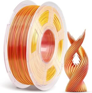 ANYCUBIC Silk Dual Color PLA Filament, 1.75mm