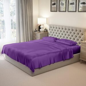 Mulberry Park Silks Silk Sheet Set - 22 Momme, Queen Size