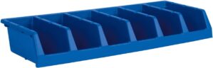 Akro-Mils Six Compartment Shelf Storage Bin Unit