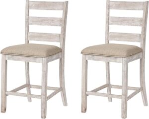 Signature Design by Ashley Skempton 24" Counter Height Barstool, Set