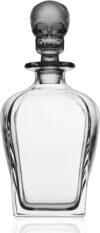Godinger Skull Whiskey & Wine Decanter, 26 oz