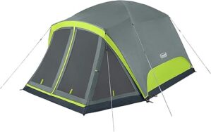 Coleman Skydome Camping Tent With Screen Room