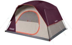 Coleman Skydome Tent 6P BlackBerry C002