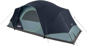 Coleman Skydome XL Family Camping Tent, Blue