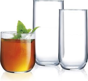 Le'raze Sleek Modern Drinkware Tumbler Set