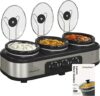 RoyalCraft Slow Cooker Buffet Servers With Liners