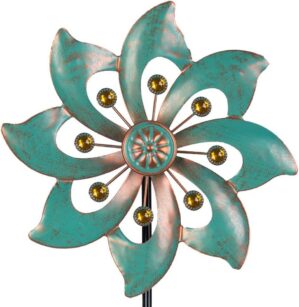 VEWOGARDEN Small Waterproof Metal Pinwheels Wind Spinner