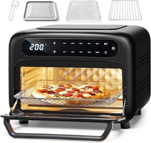 Silonn Smart 2-in-1 Air Fryer Toaster Oven Combo