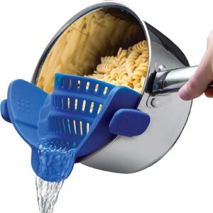 Kitchen Gizmo Snap N' Strain Silicone Clip-On Colander