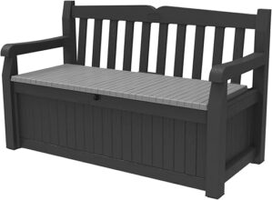 Keter Solana 70 Gallon Outdoor Storage Bench