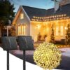 Brightown Solar Outdoor Lights 480LED 170FT IP65