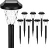 GIGALUMI Solar Outdoor Waterproof Pathway Lights