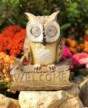 TIBLEN Solar Powered Owl LED Garden Light