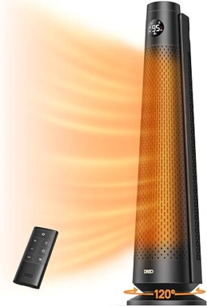 Dreo Space Heater With Remote, 30″ Electric