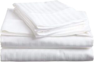 True Linen Split Head King Sheets Set - White