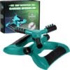 Joeys Garden Sprinkler For Yard, Rotating Garden Sprinkler