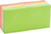 Amazon Basics Square Sticky Notes, 3 x 3-Inch, Assorted Colors