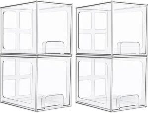 Vtopmart Stackable Acrylic Bathroom Storage Drawers