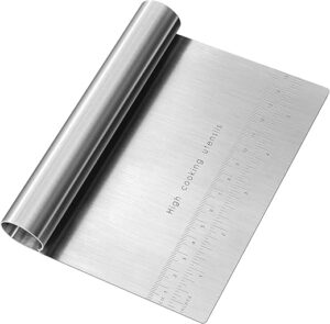 MS WGO Stainless Steel Pastry Scraper/Cutter Knife