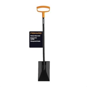 Fiskars Steel Square Garden Spade Shovel