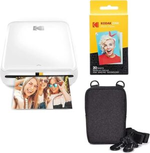 KODAK Step Wireless Mobile Photo Printer Bundle