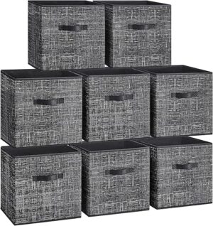 SONGMICS Storage Cubes, 13-Inch Fabric Bins, UROB833B01