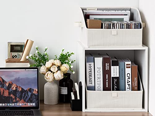 StorageWorks Trapezoid Fabric Storage Bins, Small, 3-Pack - Image 5