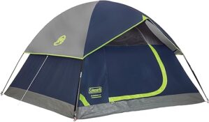 Coleman Sundome Camping Tent With Rainfly