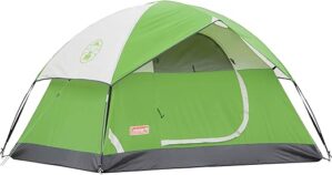 Coleman Sundome Camping Tent With Snag-Free Poles