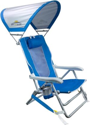 GCI Outdoor Sunshade Backpack Beach Reclining Chair