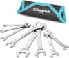 DURATECH Super-Thin Metric Open End Wrench Set