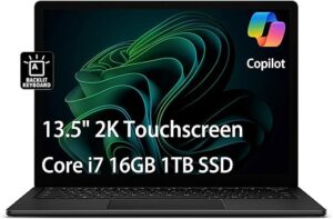 Microsoft Surface Laptop 5 Business, 13.5" 2K Touchscreen