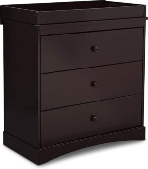 Delta Children Sutton 3 Drawer Dresser With Changing Top