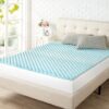 Zinus Swirl Gel Cooling Memory Foam Topper, Queen