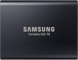 SAMSUNG T5 Portable SSD 1TB - MU-PA1T0B/AM