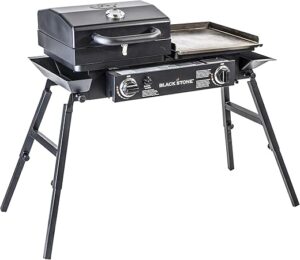 BLACKSTONE Tailgater Stainless Steel 2 Burner Gas Grill