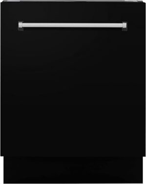 ZLINE Tallac Series 24″ 3rd Rack Dishwasher DWV-BLM-24