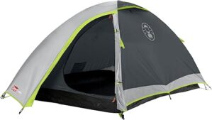 Coleman The product title "Coleman Darwin Tent" is already within the 4-7 words range, so no modification is needed