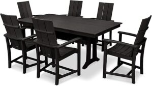 Polywood The product title is already within the 4-7 words limit: "POLYWOOD® Dining Set, Black". No changes are needed