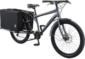 Mongoose The product title “Mongoose Envoy Cargo Bike” is already within the 4-7 word range, so no shortening is necessary