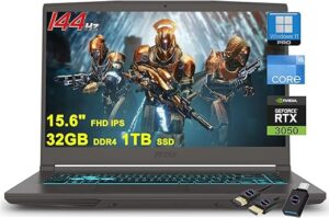 msi Thin 15 Gaming Laptop | 15.6″ FHD