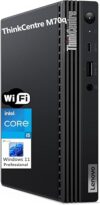 Lenovo ThinkCentre M70q Mini PC, Intel i5-10400