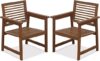 Furinno Tioman Teak Outdoor Armchair FG161249R Set