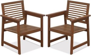 Furinno Tioman Teak Outdoor Armchair FG161249R Set